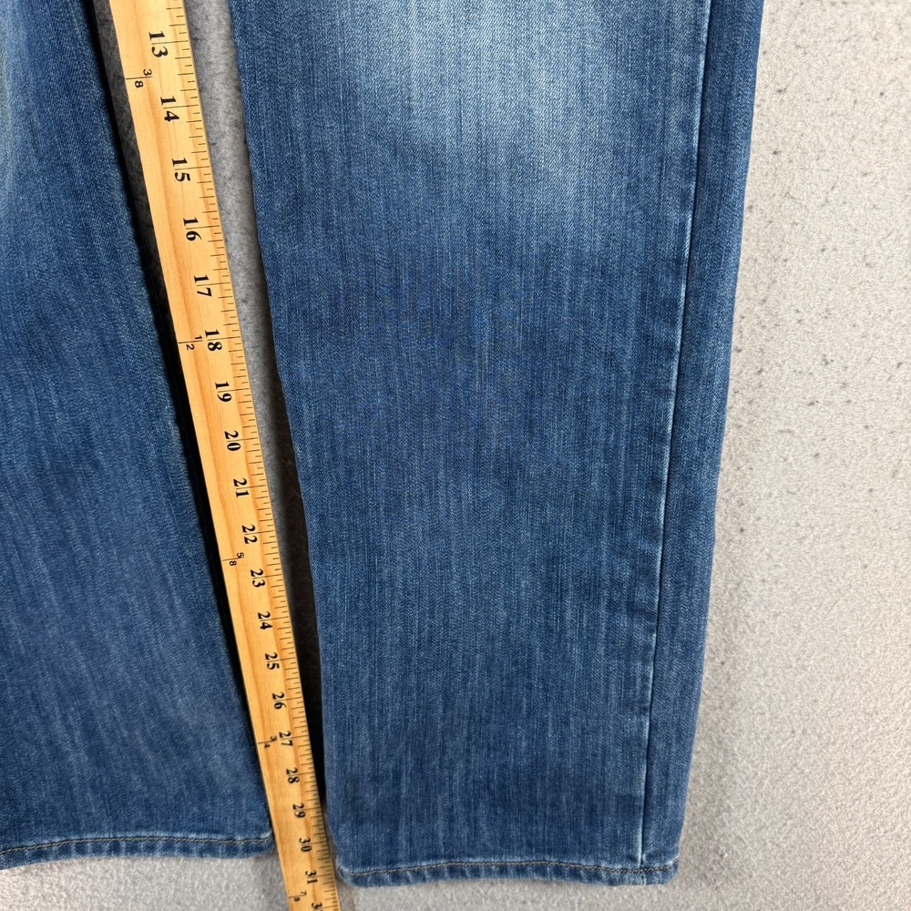 Mavi Matt Jeans Mens 35x32 Blue Lightwash Relaxed Straight Leg Denim Comfort - Picture 6 of 16